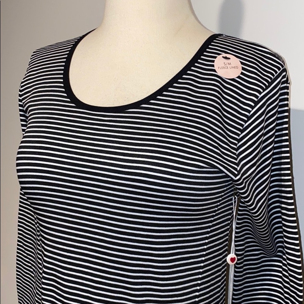 Top L/S stripped size s/m NWT - Picture 2 of 8